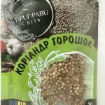 Коріандр горошок Приправи Міра 20 г пакет-саше