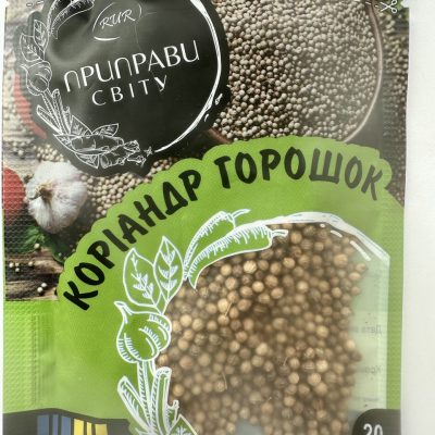 Коріандр горошок Приправи Міра 20 г пакет-саше