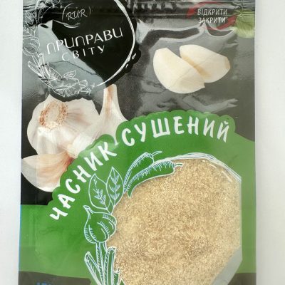 Часник сушений гранульований Приправи світу Дой-Пак 50г