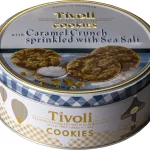 Печиво Jacobsens of Denmark Tivoli Caramel Crunch & Sea Salt у ж/б 150 г Данія