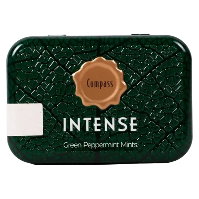 Льодяники БЕЗ САХАРА М'ятні Compass Peppermints Mints 20 г Німеччина