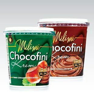 Шоколадно-горіхова та шоколадна паста (крем) Chocofini (Чокофіні) Польща 400 г
