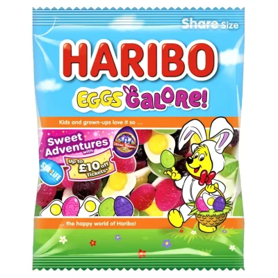 Желейні цукерки Яйця удосталь Haribo Eggs Galore 160 г Німеччина