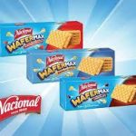 Вафлі молочні з ванільним смаком NACIONAL Wafermax Vanilla 125 г Португалія