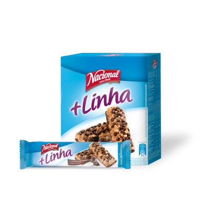 Зернові батончики зі шматочками шоколаду NACIONAL Linha Chocolate Negro 1 шт. х 32 г Португалія