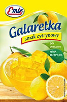 Галаретка (Желе) зі смаком лимона Emix Польща 79г