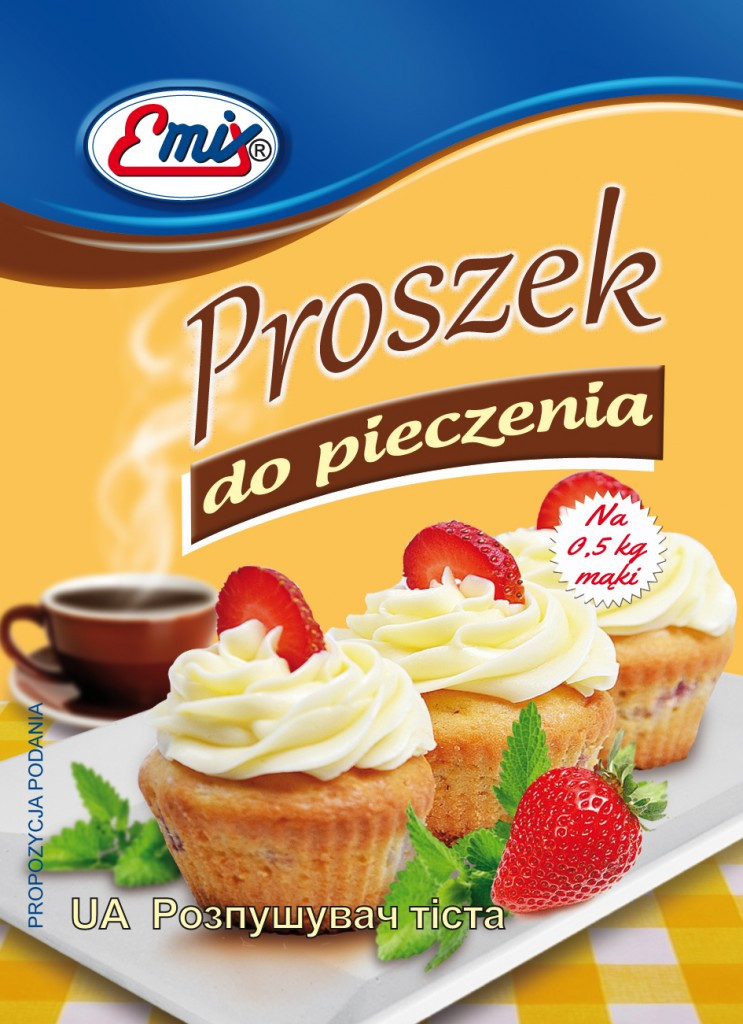 Розпушувач тіста (Пекарський порошок) Emix Польща 18г