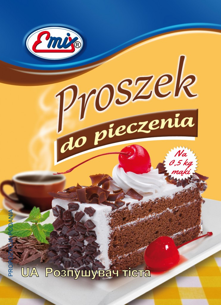 Розпушувач тіста (Пекарський порошок) Emix Польща 18г