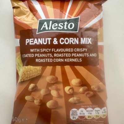 Мікс смажених арахісу та кукурудзи, хрусткі, з гострим смаком Alesto Mix 150 г Польща