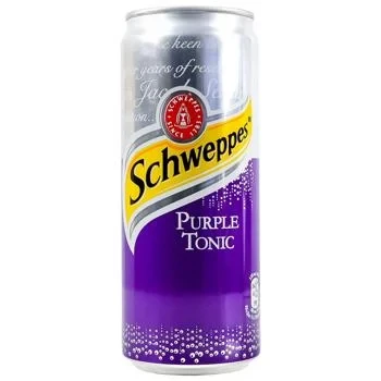 Напій Schweppes Purple Tonic 0.33 л ж/б