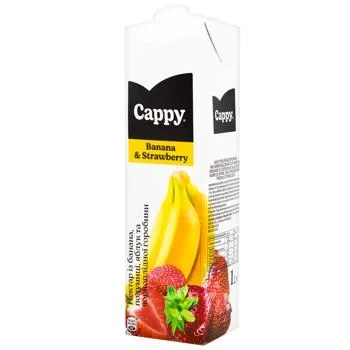 Нектар Полуниця банан Cappy 1 л Україна