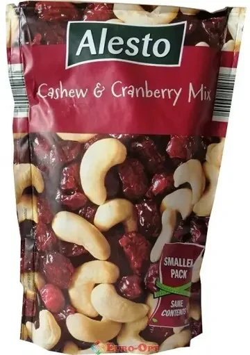 Кеш'ю з журавлиною Alesto Cashew-Cranberry-Mix 200 г Німеччина