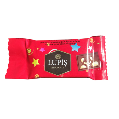 Шоколад молочний зі смаком лісового горіха LUPIS AKAI Туреччина 8 г