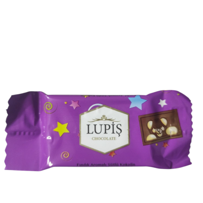 Шоколад молочний зі смаком лісового горіха LUPIS AKAI Туреччина 8 г