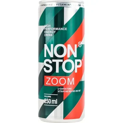 Енергетичний напій Non Stop ZOOM 0.25 л Україна