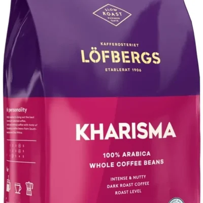 Кава в зернах 100% Арабіка Lofbergs Kharisma 1 кг Швеція