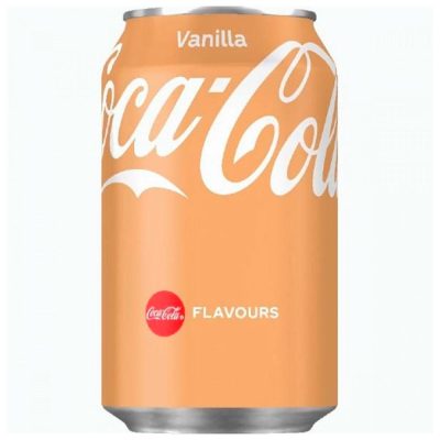Напій сильногазований Coca-Cola vanilla 330 мл ж/б