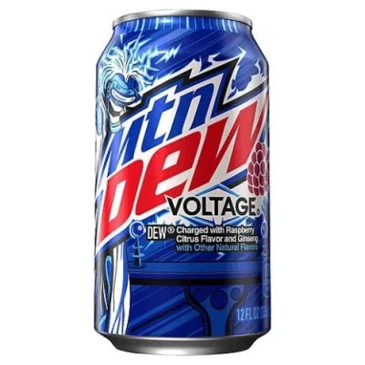 Напій сильногазований Mountain Dew Voltage 330 мл ж/б США