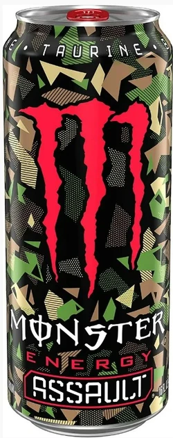 Енергетичний напій Monster Energy Assault 0.5 л