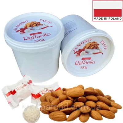 Шоколадна паста (крем) з мигдалем Raffaello Польща 500 г