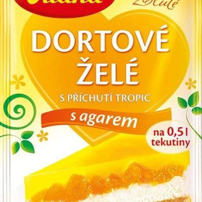 Залі зі смаком тропічних фруктів з агаром Vitana Dortové | elé tropik 10 г Чехія