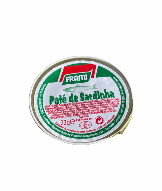 Паштет із сардини FRAMI Pate de Sardinha 22 г Португалія