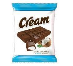 Шоколад молочний з кокосовим смаком Cream Coconut Aroma AKAI 50 г Туреччина