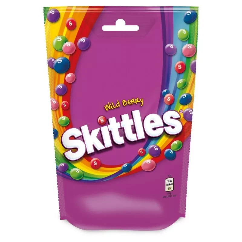 Драже Skittles Дикі ЯгодиWILD BERRY 152г Німеччина