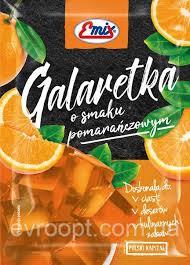 Галаретка (Желе) зі смаком апельсина Emix Польща 79г