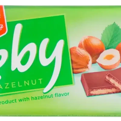 Молочна кондитерська плитка з горіховою начинкою Deby 90 г Польща