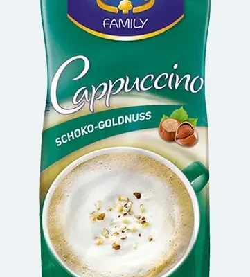 Капучино із шоколадно-горіховим смаком Кроger Family Schoko-Goldnuss 500 г Німеччина