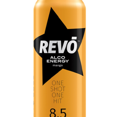 Енергетичний слабоалкогольний напій Revo Alco Energy Mango 8.5% 0.5 л Україна