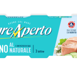 Тунець натуральний малосолений Mare Aperto Tonno al naturale e un pizzico di sale 3х80г Італія