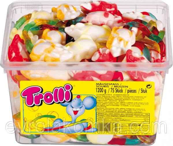 Желейні цукерки Trolli Мишки Німеччина 1200г