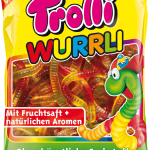 Желейні цукерки Trolli Wurrli Німеччина 100г