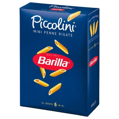 Макаронні вироби Barilla Piccolini Mini Penne Rigate Італія 500 г