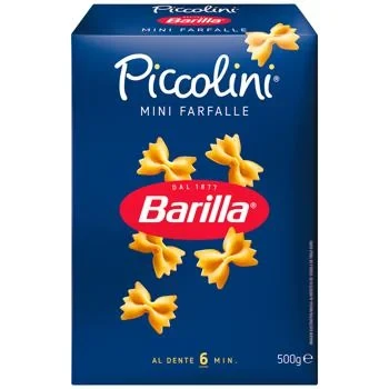 Макаронні вироби Barilla Piccolini Mini Farfalle (Міні метелики) Італія 500 г