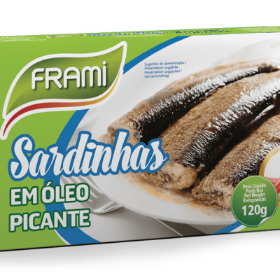 Сардини пікантні в олії Frami 120/90г Португалія