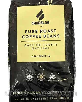 Кава в зернах Candelas Colombia 100% арабіка 1кг Іспанія