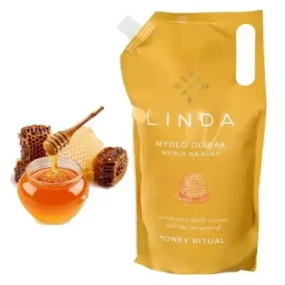 Мило для рук рідке зволожувальне Мед Linda Mydlo do rak Honey Ritual 1 л Польща
