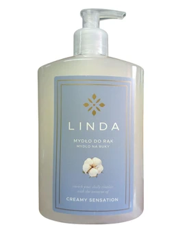 Рідке мило Бавовна Linda Creamy sensation 500 мл Польща