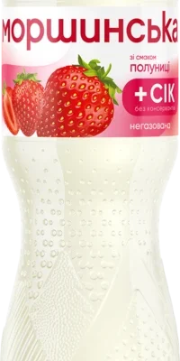 Вода Моршинська зі смаком Полуниці негазована 0,5 л