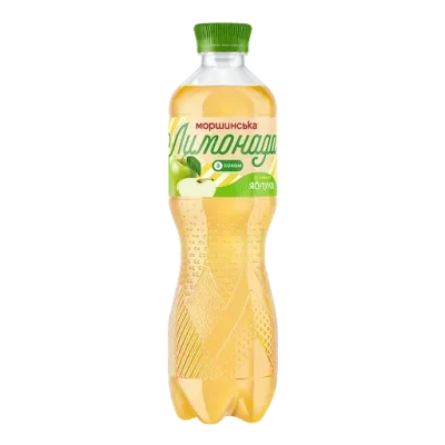 Лимонад Моршинська лимонада зі смаком яблука слабогазований 0,5 л