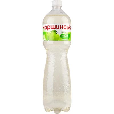 Вода Моршинська зі смаком Яблука негазована 1,5 л