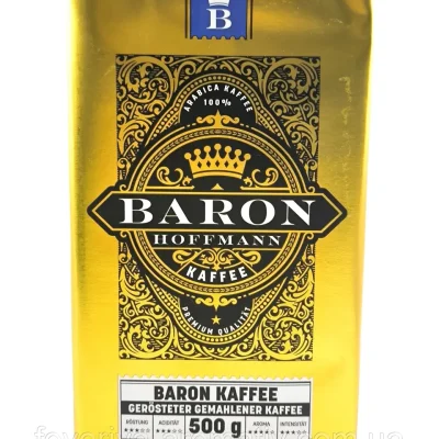 Кава мелена 100% Арабіка Baron Hoffmann Kaffee 500 г Німеччина