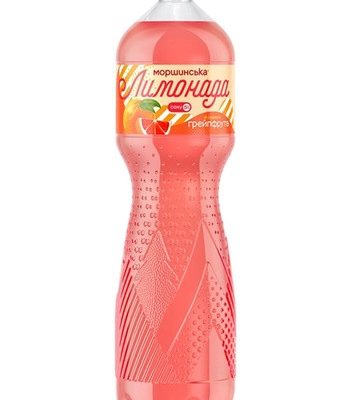 Лимонад Моршинська лимонада зі смаком грейпфрута слабогазований 1,5 л