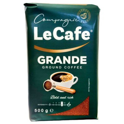 Кава мелена Compagnic LE CAFE Grande 500 г Польща