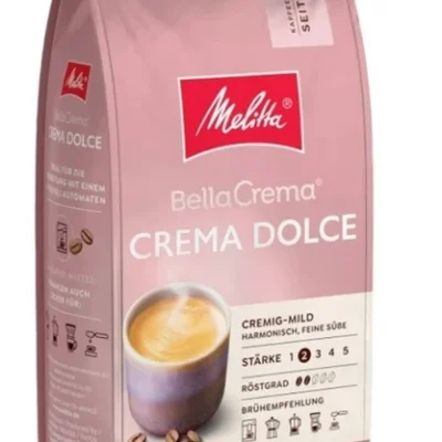 Кава в зернах Melitta Bella Crema Dolce 100% Арабіка 1кг Німеччина