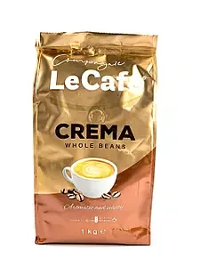 Кава в зернах Le Cafe Crema 100% Арабіка 1кг Польща
