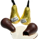 Цукерки з Чорного шоколаду Груша з Лікером Poire Williams Abtey 100 г Франція